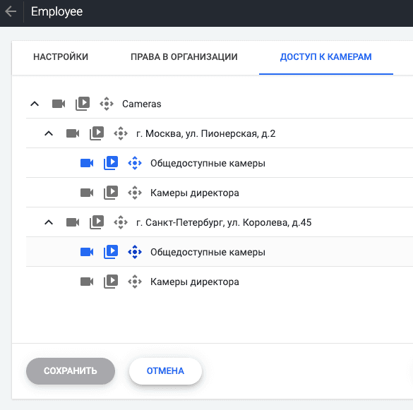 общедоступные камеры