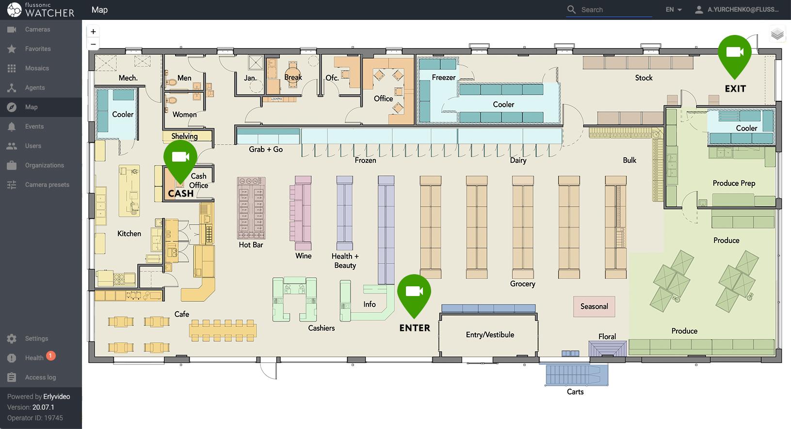 Жилой комплекс видеонаблюдения