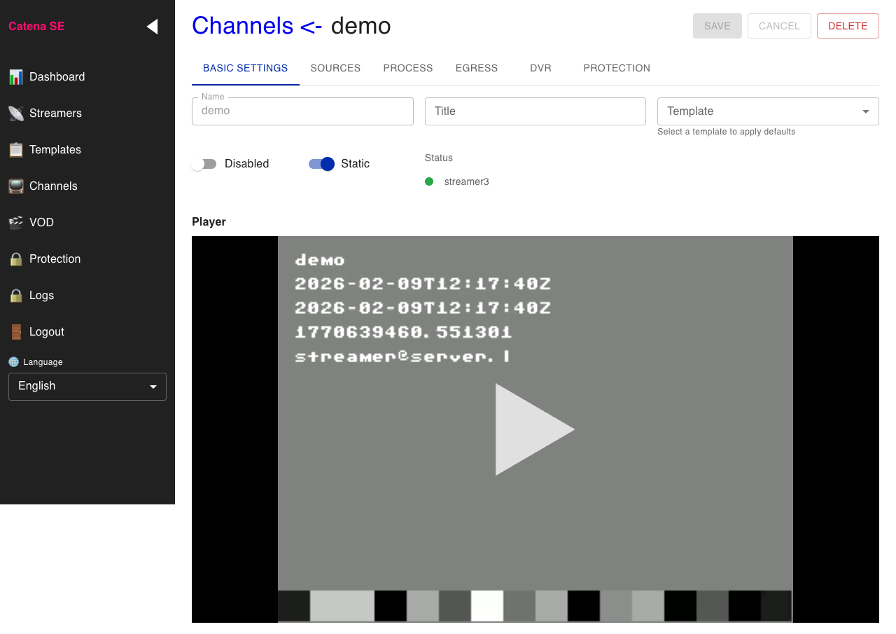 Плеер готов к просмотру